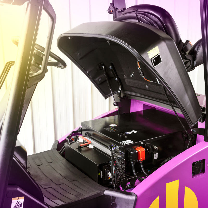 Electric forklift - CBH 2.5 | Mast 4800mm | AntOn by Jungheinrich