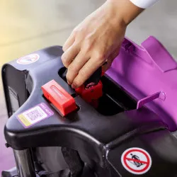 AntOn by Jungheinrich Electric pedestrian pallet truck PTL 1.5 with support wheels, 560x1150 mm