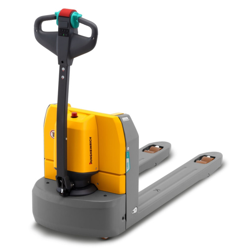 Jungheinrich AME 15 elektrinis palečių vežimėlis, keliamoji galia 1500 kg, šakių ilgis 1000 mm