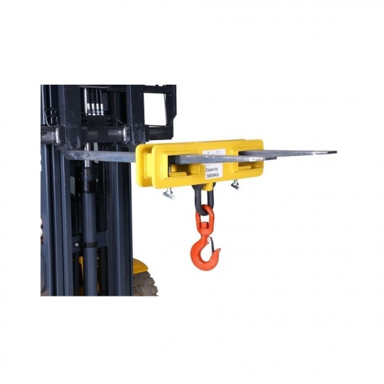 Hook attachment for forklift trucks, capacity 5 Tons