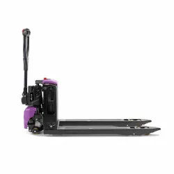 AntOn by Jungheinrich Electric pedestrian pallet truck PTL 1.5 with support wheels, 560x1150 mm