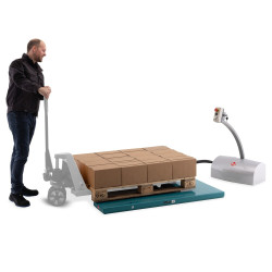 Ameise flat scissor lift table, U-shaped