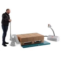 Ameise flat scissor lift table, U-shaped
