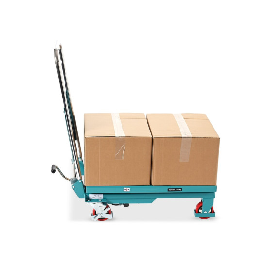 Ameise scissor lift table with wheels, 150 kg