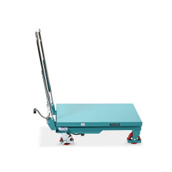 Ameise scissor lift table with wheels, 150 kg