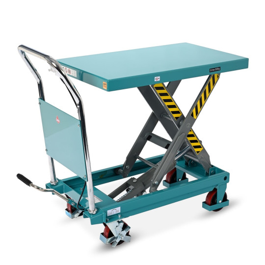 Ameise scissor lift table with wheels, 500 kg
