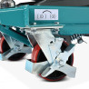Ameise scissor lift table with wheels, 750 kg