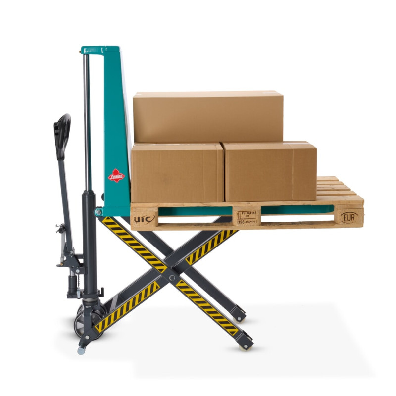 Ameise PTM 1.0 Scissor pallet truck with scissor function and quick lift