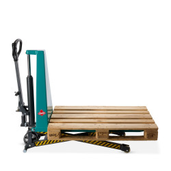 Ameise scissor lift pallet truck with quick lift