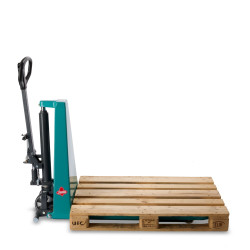 Ameise scissor lift pallet truck with quick lift