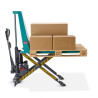 Scissor lift pallet truck Ameise PTM 1.0, electro-hydraulic