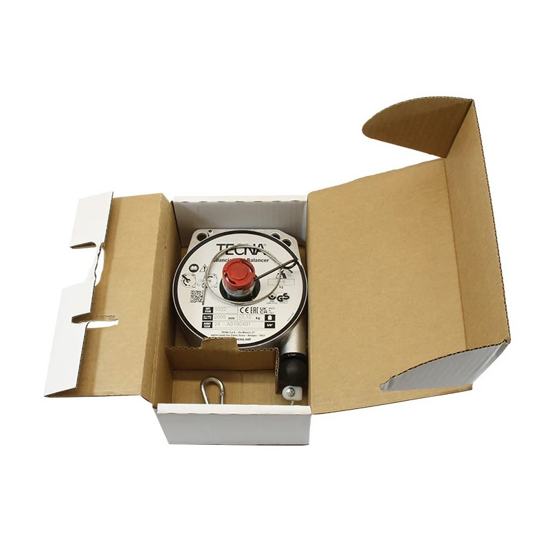 Spring Balancers, extension 2 m, capacity from 1 till 8 kg | Tecna