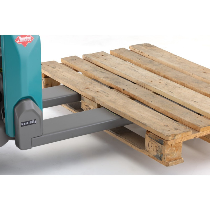 Ameise PTE 1.6 electric pallet truck, load capacity 1600 kg, fork length 1150 mm