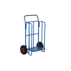 Distribution trolley, capacity 150, blue