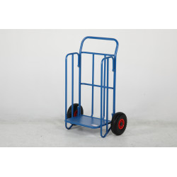 Distribution trolley, capacity 150, blue