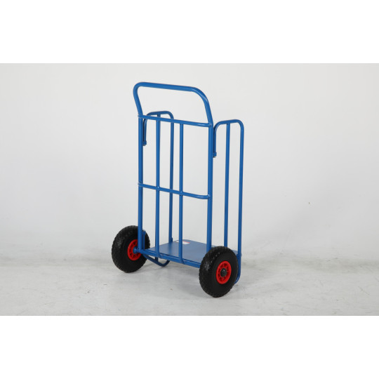 Distribution trolley, capacity 150, blue