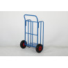 Distribution trolley, capacity 150, blue