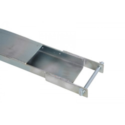 Fork extensions 2500x100x40 mm, 2,5T