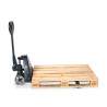 HEMMDAL PTM 2.0 Scale pallet truck with scale, 2000 kg capacity, 5 kg increments, single fork rollers