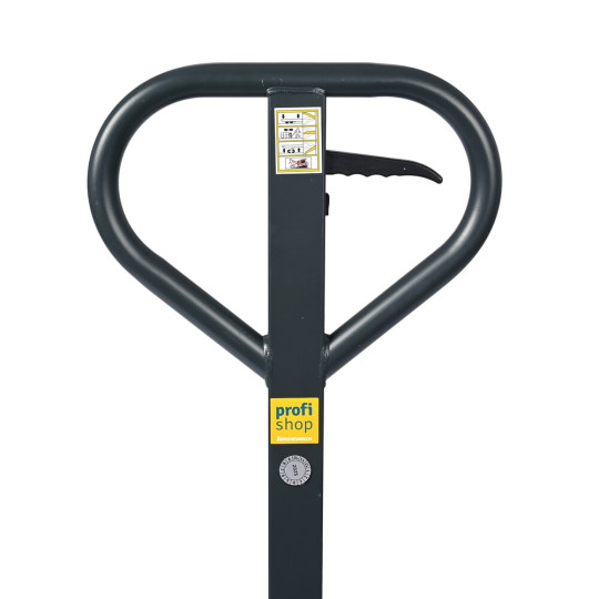 HEMMDAL PTM 2.0 Scale pallet truck with scale, 2000 kg capacity, 5 kg increments, single fork rollers