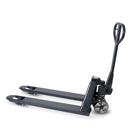 HEMMDAL PTM 2.0 Scale pallet truck with scale, 2000 kg capacity, 5 kg increments, single fork rollers