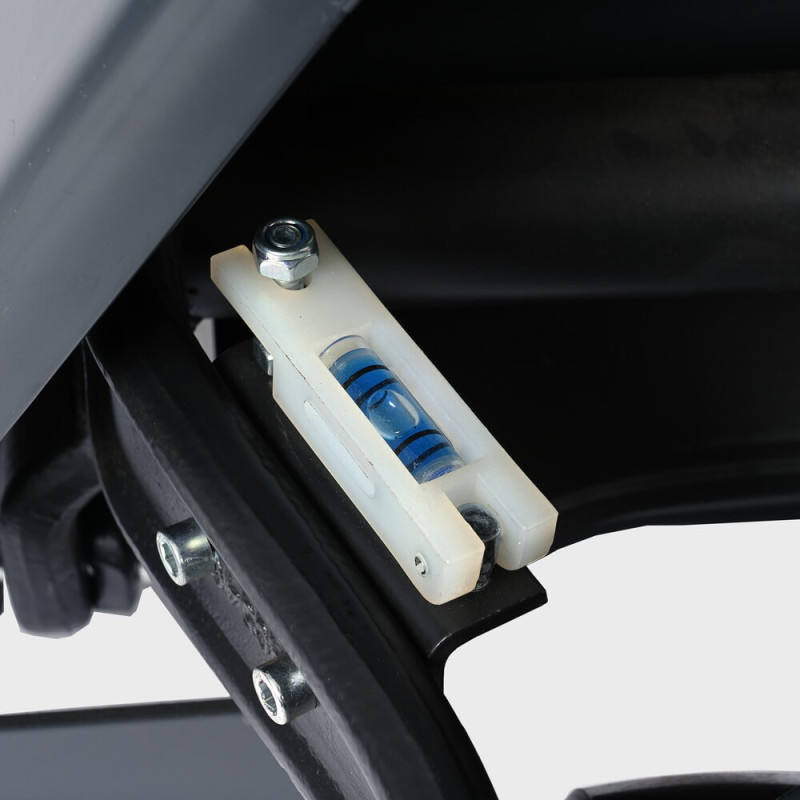 HEMMDAL PTM 2.0 Scale pallet truck with scale, 2000 kg capacity, 5 kg increments, tandem fork rollers