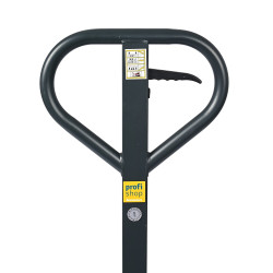 HEMMDAL PTM 2.0 Scale pallet truck with scale, 2000 kg capacity, 5 kg increments, tandem fork rollers