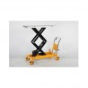 Lifting table double scissors, capacity 800 kg