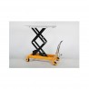 Lifting table double scissors, capacity 800 kg