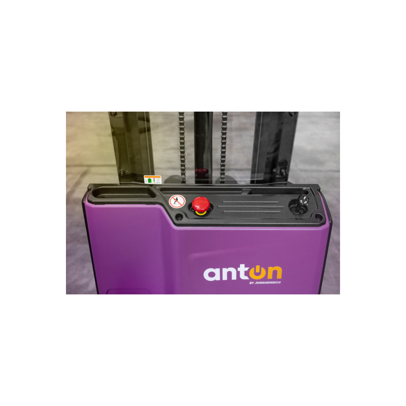 Electric Pedestrian Stacker PSM 1.2 | 1200 kg | Li-ion | AntOn by Jungheinrich