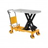 Lifting table with foot pump, capacity 1000 kg