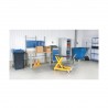 Lifting table with foot pump, capacity 1000 kg