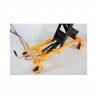 Lifting table with foot pump, capacity 1000 kg