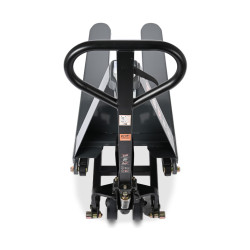 HEMMDAL PTM 1.0 Scissor pallet truck with scissor lift, load capacity 1000 kg, fork length 1150 mm, polyurethane, single roller
