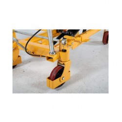 Lifting table with foot pump, capacity 1000 kg