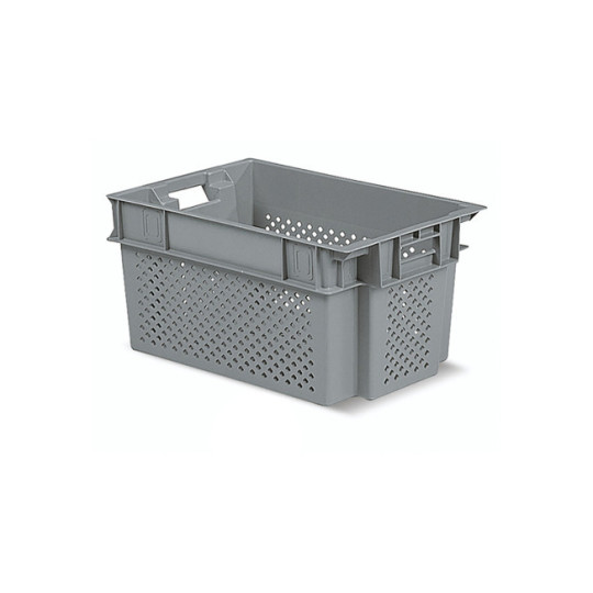 Dėžutė Minerva serijos 50L, 600x400x300 mm (4 vnt.), perforuota