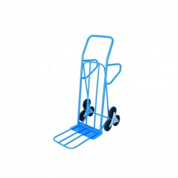 Step trolley with toe plate and a loading platform, 200 kg
