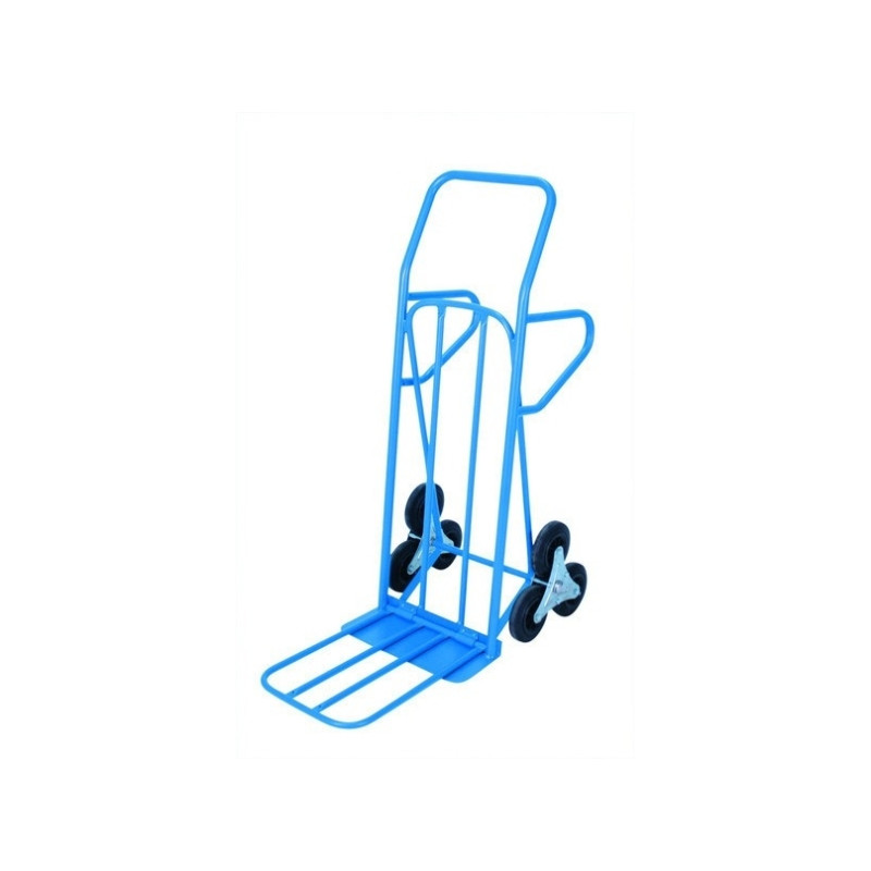 Step trolley with toe plate and a loading platform, 200 kg