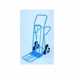 Step trolley with toe plate and a loading platform, 200 kg