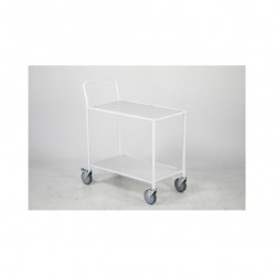 Platform trolley 425x765 mm, white