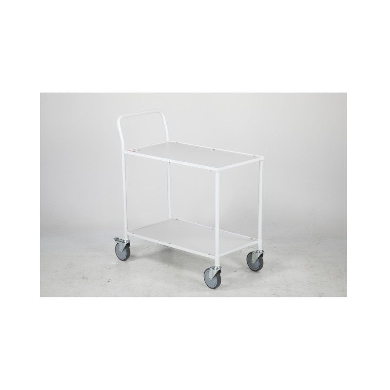 Platform trolley 425x765 mm, white