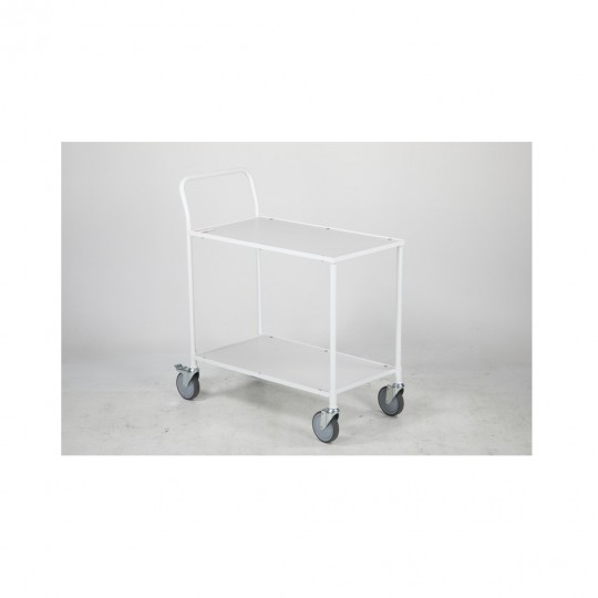 Platform trolley 425x765 mm, white