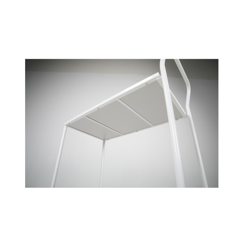 Platform trolley 425x765 mm, white