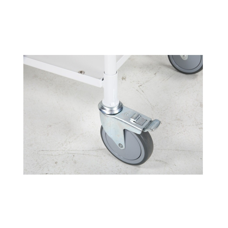 Platform trolley 425x765 mm, white