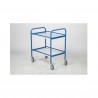 Platform trolley 510x710 mm, Blue