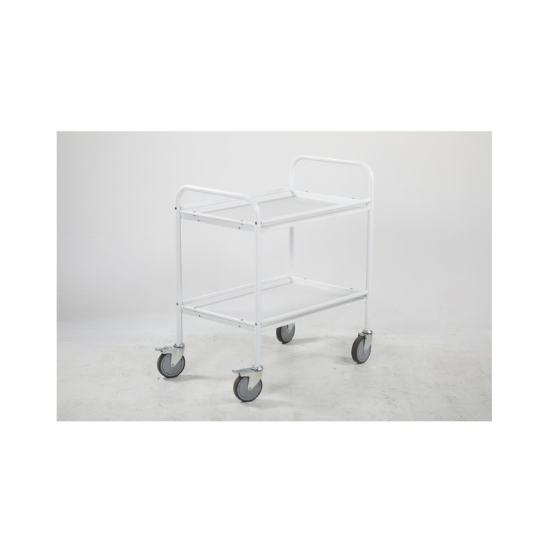 Platform trolley 510x710 mm, white