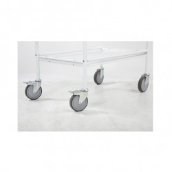 Platform trolley 510x710 mm, white
