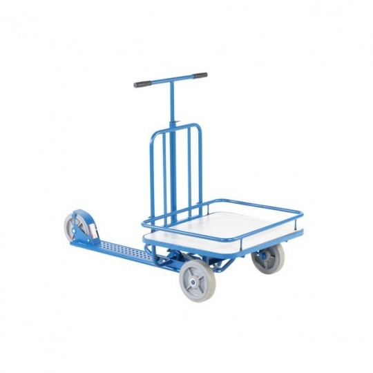 Platforminis paspirtukas, mėlynas