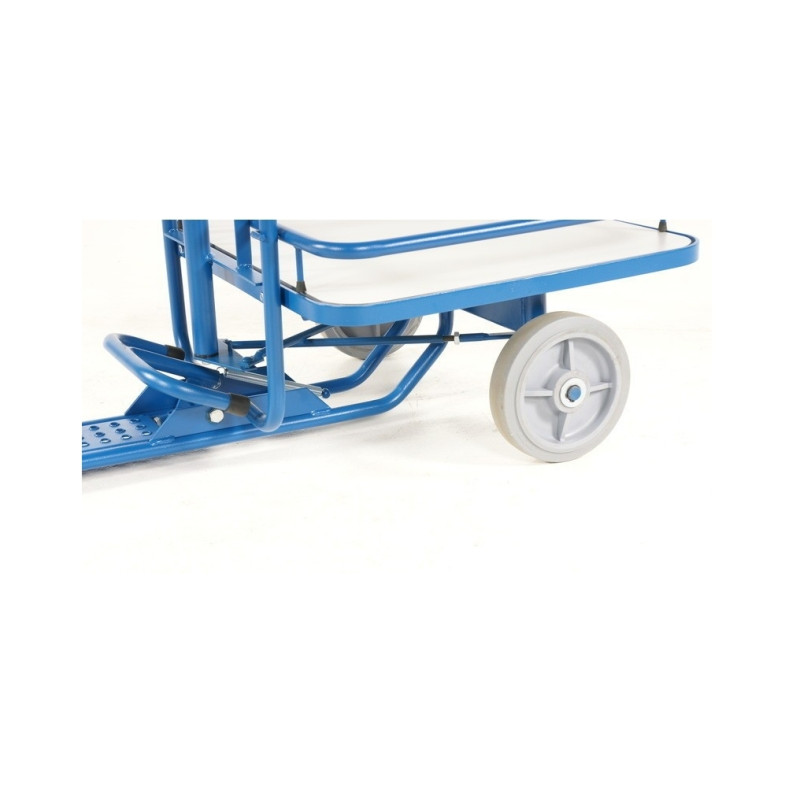 Platforminis paspirtukas, mėlynas