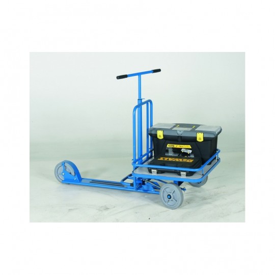 Platform scooter, blue